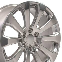 OE Wheels LLC - OE Wheels CV95-22090-6550-28P CV95 22x9 6x5.5 28mm Polished - Image 3
