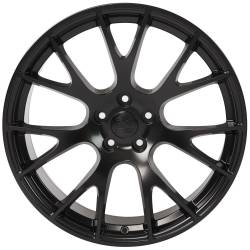 OE Wheels LLC - OE Wheels DG15 22x9 5x115 18mm Satin Black DG15-22090-5115-18B1 - Image 2