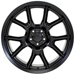 OE Wheels LLC - OE Wheels DG21 20x10 5x115 18mm Satin Black DG21-20100-5115-18B1 - Image 2