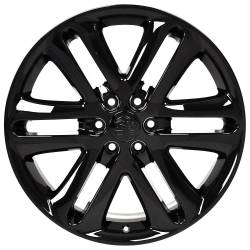 OE Wheels LLC - OE Wheels FR76-22090-6135-44B FR76 22x9 6x135 44mm Gloss Black - Image 2