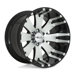 Helo - Helo Wheels HE91729050500 HE917 20x9 5x5.0 0mm Gloss Black/Machined - Image 1
