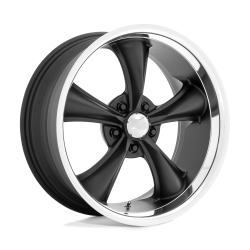 American Racing Vintage - American Racing VN338208534702US VN338 Boss TT 20x8.5 5x4.75 2mm Matte Black - Image 1