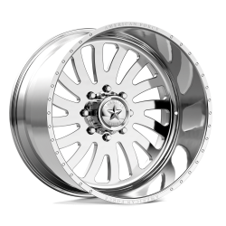 American Force - American Force AFTJ74RD22-1-21 AFW 74 OCTANE SS 22x12 8x6.5 -40mm Polished - Image 1