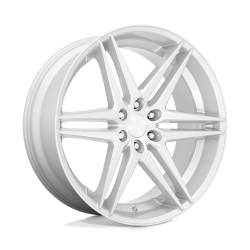 DUB 1PC - DUB Wheels S270240084+25 S270 DIRTY DOG 24x10 6x5.5 25mm Silver/Brushed - Image 1