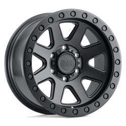 Black Rhino Hard Alloys - Black Rhino Wheels BAKER 20x9 6x5.5 12mm Matte Black 2090BKR126140M12 - Image 1
