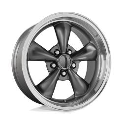 Performance Replicas - Performance Replicas PR106 18x10 5x4.5 45mm Anthracite/Machined 106A-816545 - Image 1