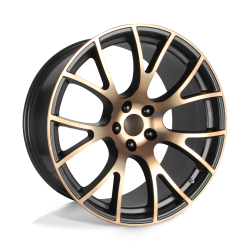 Performance Replicas - Performance Replicas 161BB-219018 PR161 20x10 5x115 18mm Black/Bronze - Image 1