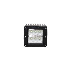TrailFX - TrailFX 3X2CFPR 3" LED Fog Lights 20W 90DEG Flood Beam 1620LM Black PAIR - Image 1