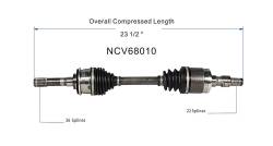 GSP - GSP NCV68010 Front Right CV Axle Assembly for Geo/Suzuki - Image 6