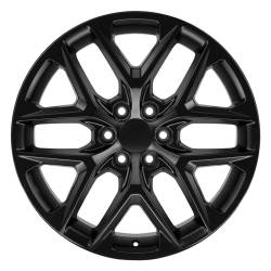 OE Wheels LLC - OE Wheels CV62 22x9 6x5.5 28mm Satin Black CV62-22090-6550-28B1 - Image 2