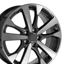 OE Wheels LLC - OE Wheels NS30 18x7.5 5x4.5 55mm Gunmetal/Machined NS30-18075-5450-55MG - Image 1