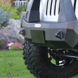 Rock Slide Engineering - Rock Slide AC-FB-LP License Plate Mount for Rigid Series Front Bumper - Image 1