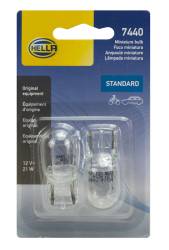 Hella - HELLA 7440TB Turn Signal Light Bulb 12V - Image 2