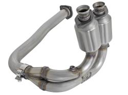aFe Power - aFe 47-48001 Front Catalytic Converter for 00-03 Jeep Wrangler TJ 4.0L - Image 1