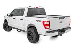 Rough Country Suspension Systems - Rough Country 51131 SRL2 Drop Step Nerf Bars Black for 19-25 Ford Ranger Crew - Image 2