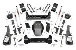 Rough Country Suspension Systems - Rough Country 10440 7.5" M1 Lift Kit for 11-19 Silverado/Sierra 2500HD/3500 - Image 1