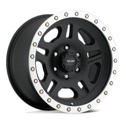 Pro Comp Wheels - Pro Comp Wheels PA29 LA PAZ 16x8 6x5.5 0mm Satin Black/Machined PXA5129-6883 - Image 1