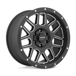 Pro Comp Wheels - Pro Comp Wheels PA40 VERTIGO 18x9 6x5.5 0mm Satin Black/Milled PXA5140-898350 - Image 1