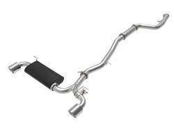 aFe 49-36043-P 3-2.5" Exhaust System w/Polished Tip for 20-25 GR Supra A90 3.0L