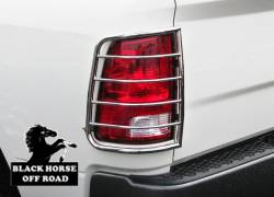 Black Horse Off Road - Black Horse 7DGRMSS SS Taillight Guards-for 09-10 Dodge RAM 1500/2500/3500 - Image 2