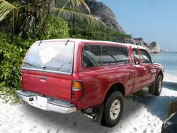 Black Horse Off Road - Black Horse 7G096304A Black Taillight Guards for 98-04 Toyota Tacoma - Image 2