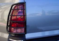 Black Horse Off Road - Black Horse 7G096306A Black Taillight Guards for 08-13 Toyota Tacoma - Image 1