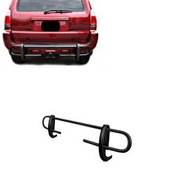 Black Horse Off Road - Black Horse 8TM30A Black Rear BumperGuard for 03-24 GX460/GX470/Toyota 4Runner - Image 1
