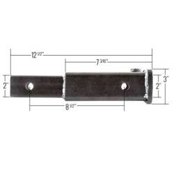 Black Horse Off Road - Black Horse HL-100B Hitch Lock Black Universal - Image 2