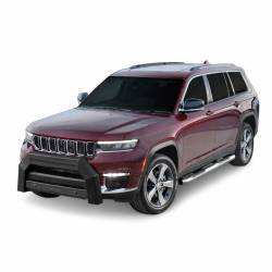 Black Horse Off Road - Black Horse AB-JE22-NL Amour Black Bull Bar for 21-25 Jeep Grand Cherokee/L - Image 2