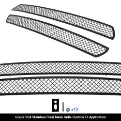 APS - APS Wire Mesh Grille Black 18-20 Ford F150 King Ranch GR06GFD43K - Image 2