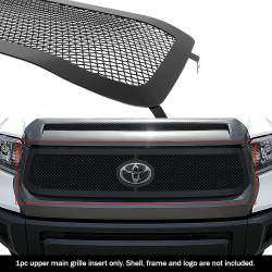 APS - APS Wire Mesh Grille Black for 18-19 Toyota Tundra GR20GFJ30H - Image 1