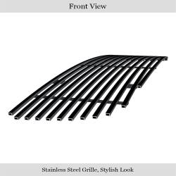 APS - APS Stainless Billet Grille Black 03-06 GMC Sierra 1500/HD GR07FEG72J - Image 2