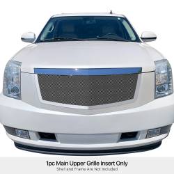 APS - APS Wire Mesh Grille-Polish 07-14 Cadillac Escalade GR01GFD62T - Image 1