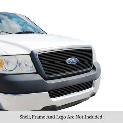 APS - APS Stainless Billet Grille Black 04-05 Ford F150 GR06FGI94J - Image 1