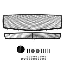 APS - APS GR01GGG68H Wire Mesh Grille Black for 08-13 Cadillac CTS - Image 3