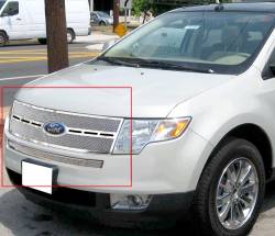 APS - APS Wire Mesh Grille-Polish 07-10 Ford Edge GR06GEB26T - Image 1