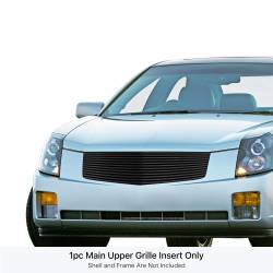APS - APS Stainless Billet Grille Black 03-07 Cadillac CTS GR01HEC68J - Image 1