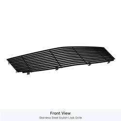 APS - APS Stainless Billet Grille Black 03-07 Cadillac CTS GR01HEC68J - Image 2