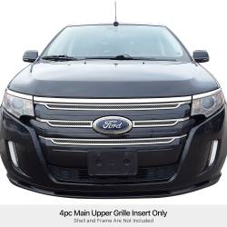 APS - APS Wire Mesh Grille-Polish 11-14 Ford Edge GR06GEB89T - Image 1