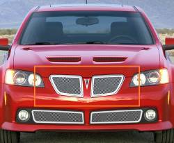APS - APS Wire Mesh Grille-Polish 08-09 Pontiac G8 GR16GGB14T - Image 1