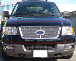 APS - APS Wire Mesh Grille-Polish 03-06 Ford Expedition GR06GEC72T - Image 1