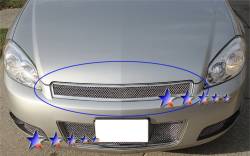APS - APS Wire Mesh Grille-Polish 06-13 Chevrolet Impala/Monte Carlo GR03GEG65T - Image 1