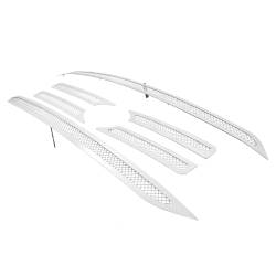 APS - APS Wire Mesh Grille-Polish 21-23 Ford F150 Lariat GR06GEJ78T - Image 2