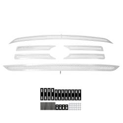 APS - APS Wire Mesh Grille-Polish 21-23 Ford F150 Lariat GR06GEJ78T - Image 3