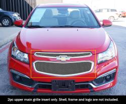 APS - APS Wire Mesh Grille-Polish 2015 Chevrolet Cruze GR03GFC42T - Image 1