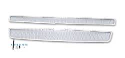 APS - APS Wire Mesh Grille-Polish 09-13 Chevrolet Tahoe Hybrid GR03GFF71T - Image 2