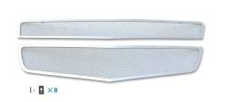 APS - APS Wire Mesh Grille-Polish 09-12 Chevrolet Traverse GR03GFG40T - Image 2