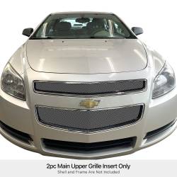 APS - APS Wire Mesh Grille-Polish 08-12 Chevrolet Malibu GR03GFG80Z - Image 1