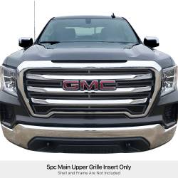 APS - APS Wire Mesh Grille Black 19-21 GMC Sierra 1500 SLE GR07GEJ33H - Image 1