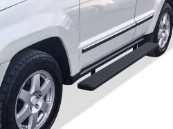 APS - APS IB10FAJ8B IStep 6" Running Boards Black for 05-10 Jeep Grand Cherokee - Image 1